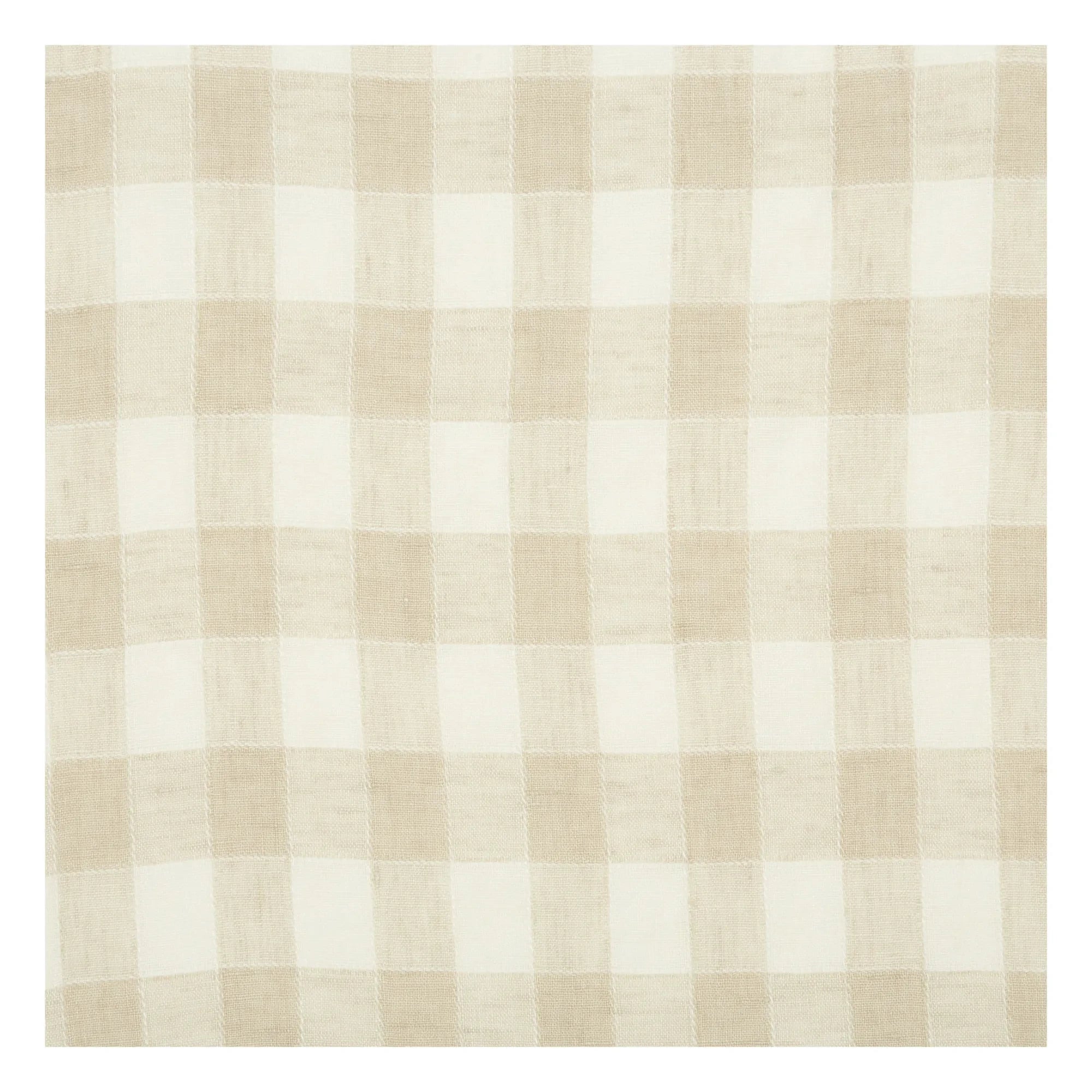 Maison de Vacances - Vintage canvas Bourdon kitchen towel | Cream