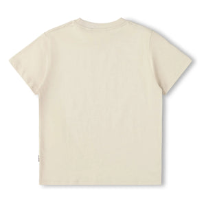 Molo - Roxo Smile Organic Cotton T-Shirt | Beige