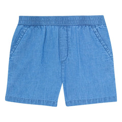 Bonton - Short Lyon Chambray | Denim Blue