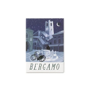 Legami - Bergamo Illustrated Magnet - World Cities Collection