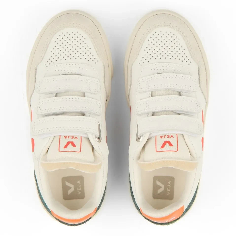 Veja - Scratch Sneaker Küçük V-90 Deri O.T | Turuncu