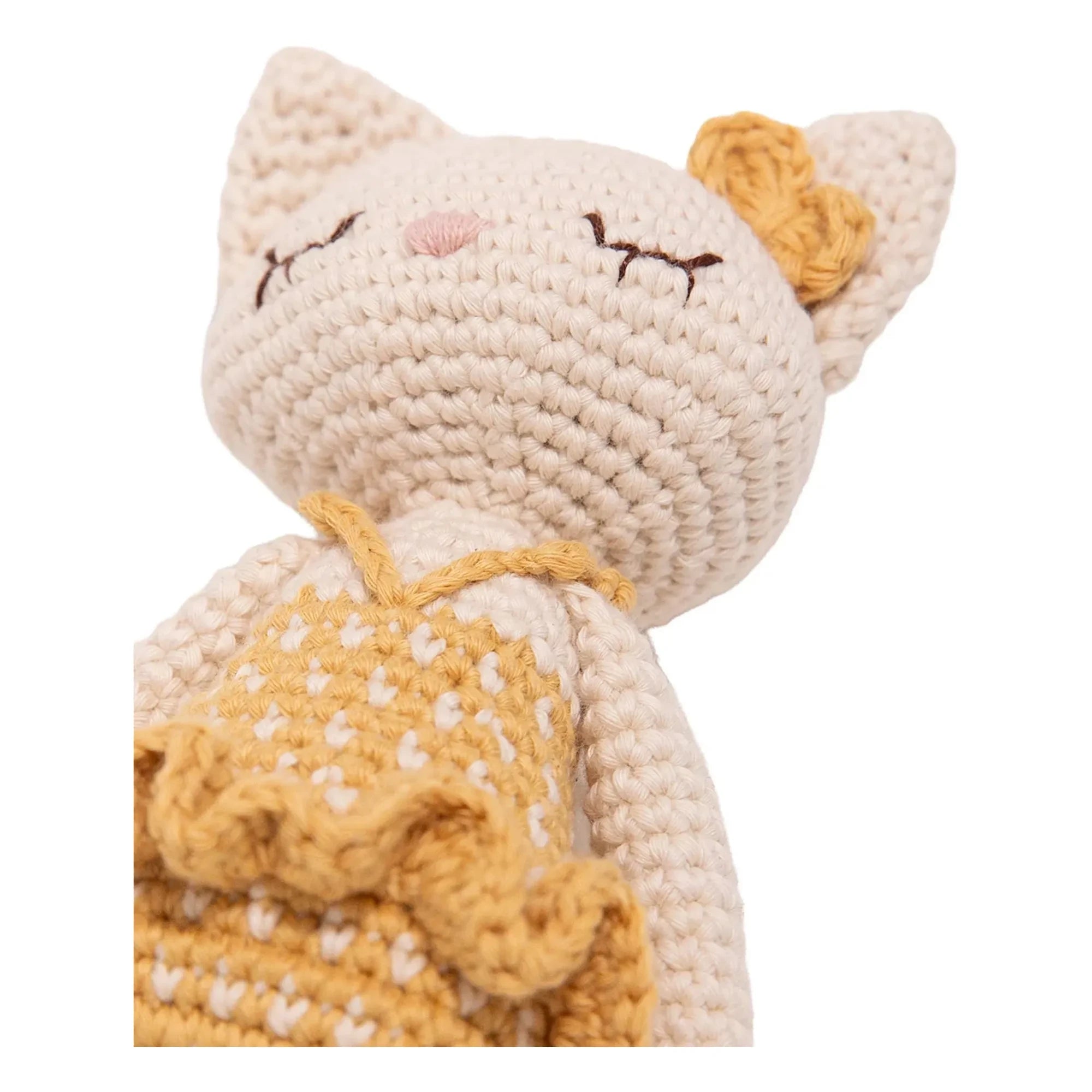 Patti Oslo - Doudou Camille Cat | Yellow