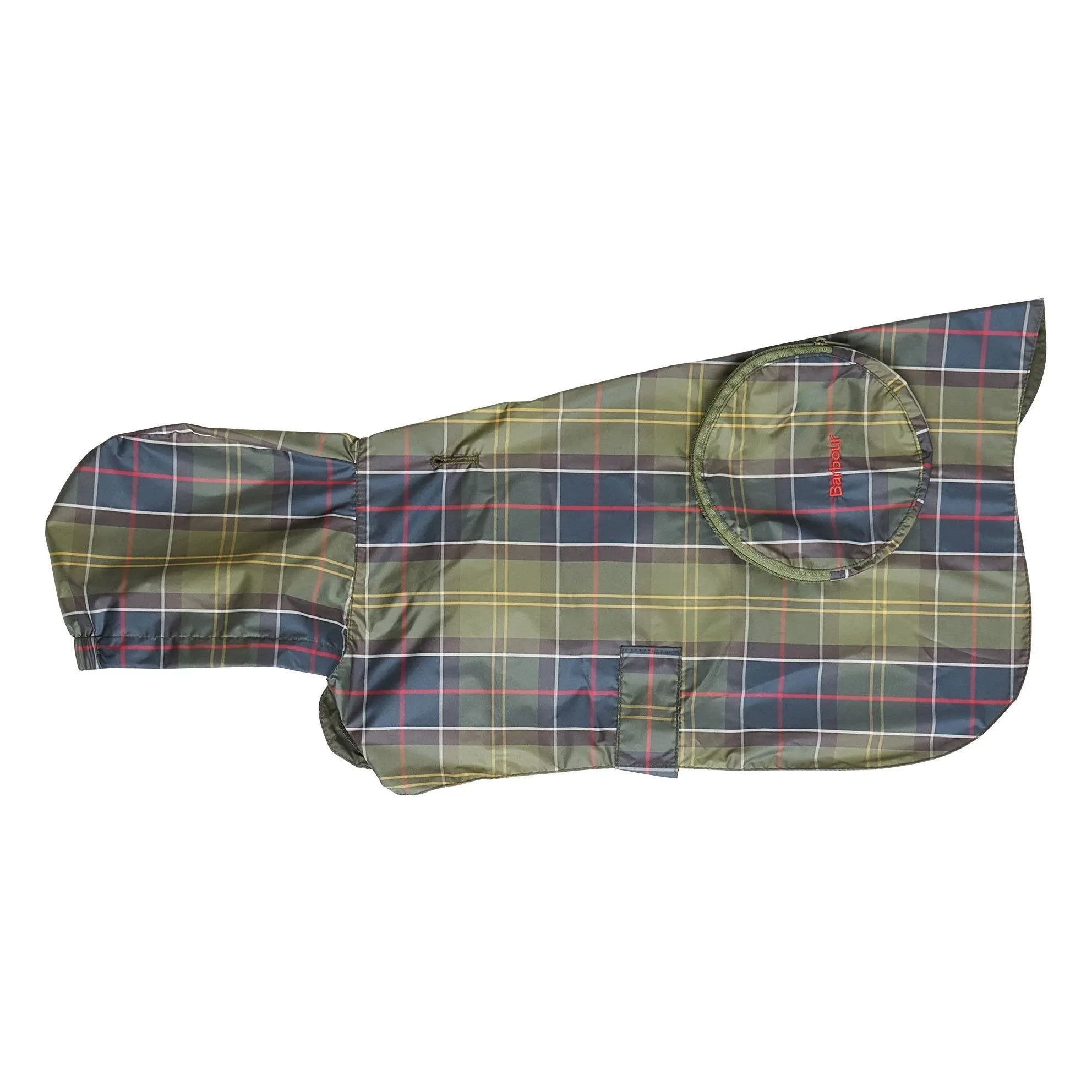 Barbour - Foldable Tartan Dog Coat | Blue
