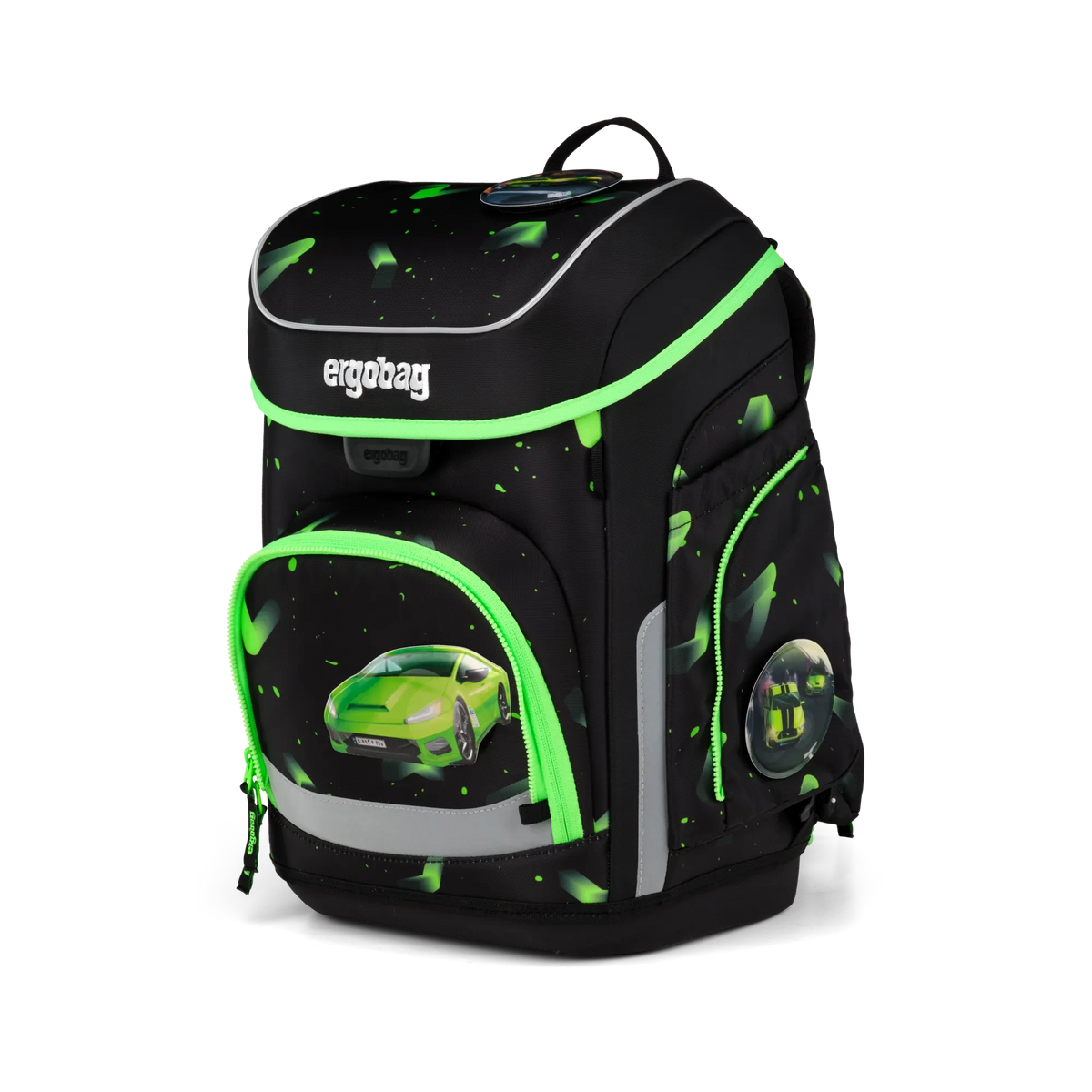 Ergobag - School Backpack Set cubo Beary Fast Lane