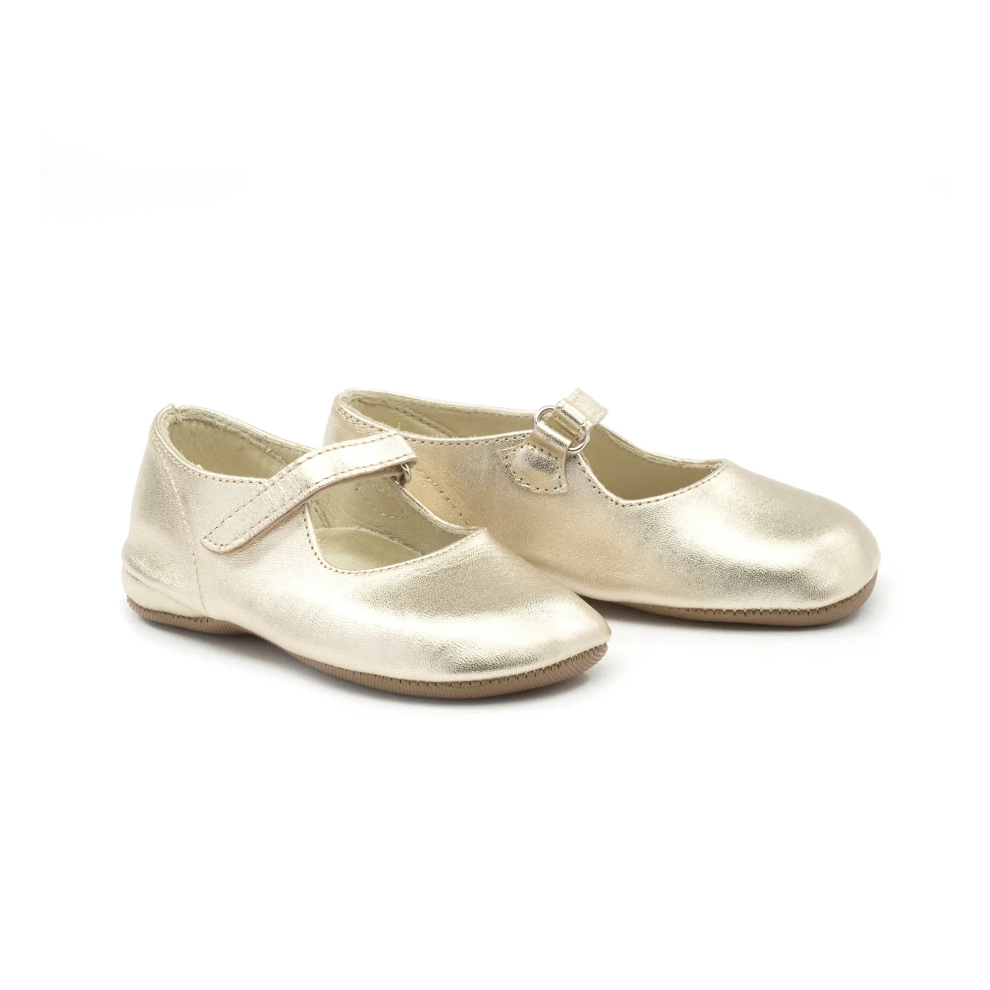 Pèpè - Patent Ballerina Flats | Gold