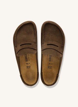 BIRKENSTOCK - Naples Sarımlı Süet Loafer | Açık kahverengi