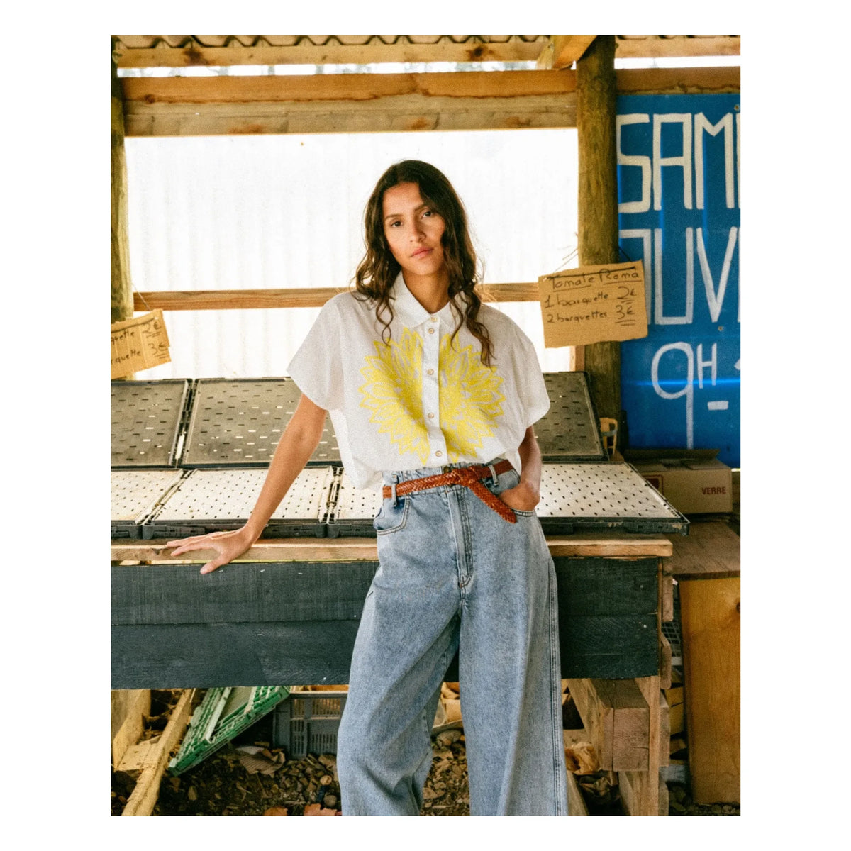 Tinsels - Cinzia shirt | Ecru