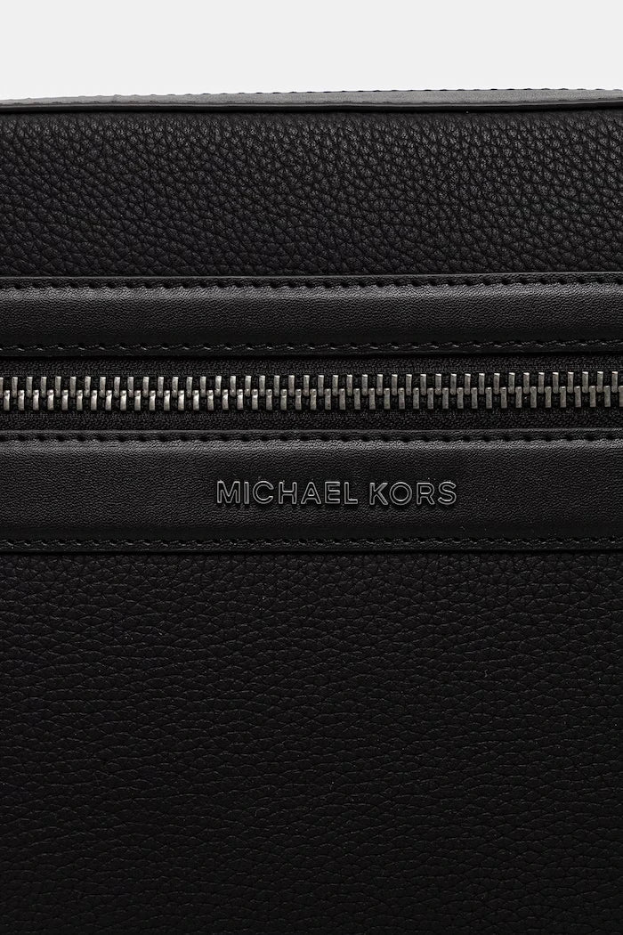 Michael Kors erkek suni deri omuz çantası