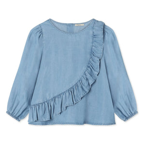 Fliink - Helene Tencel Blouse | Light Blue