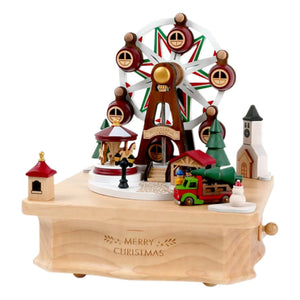 Wooderful life - Wooden Music Box at the Christmas Market