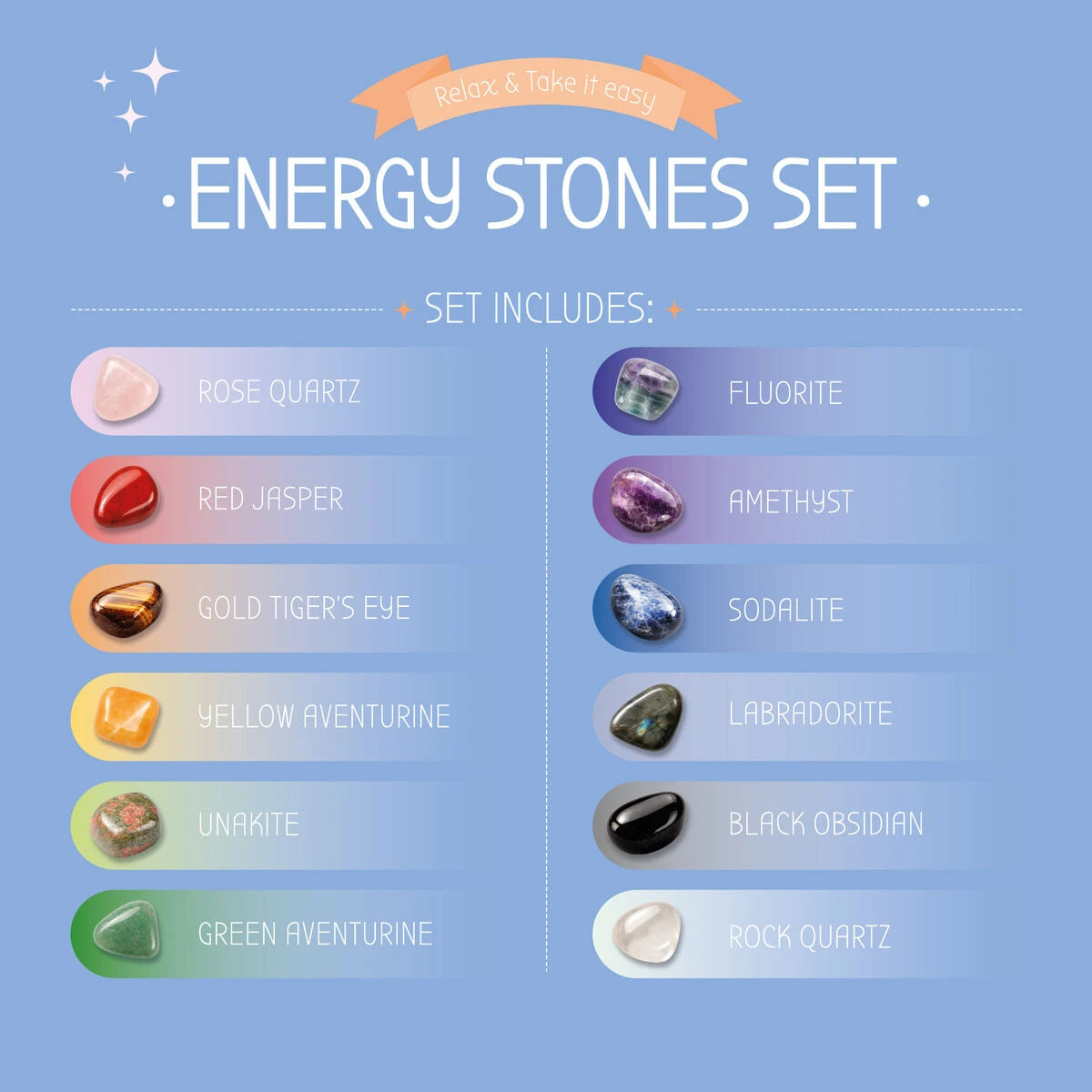 Legami - Set of Energy Stones