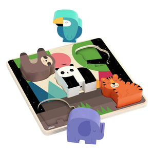 Vilac - Jungle Listening Shape Finding Game