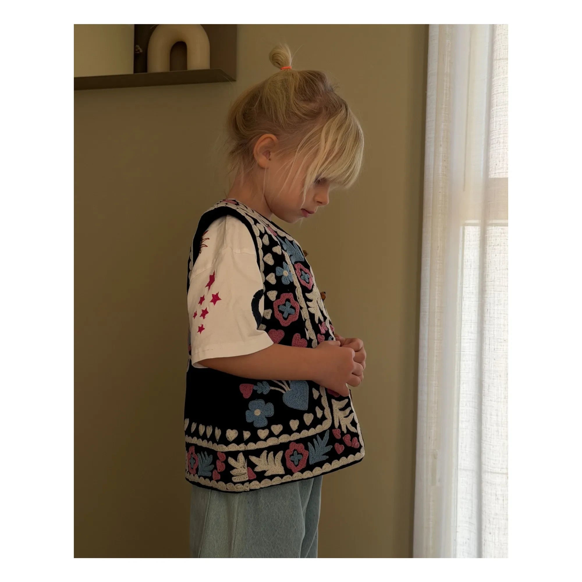 SISSEL EDELBO - Timothy Sleeveless Vests - Kids Collection | Navy Blue