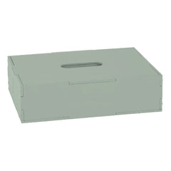 Nofred - Wooden Lid Storage Box | Olive Green