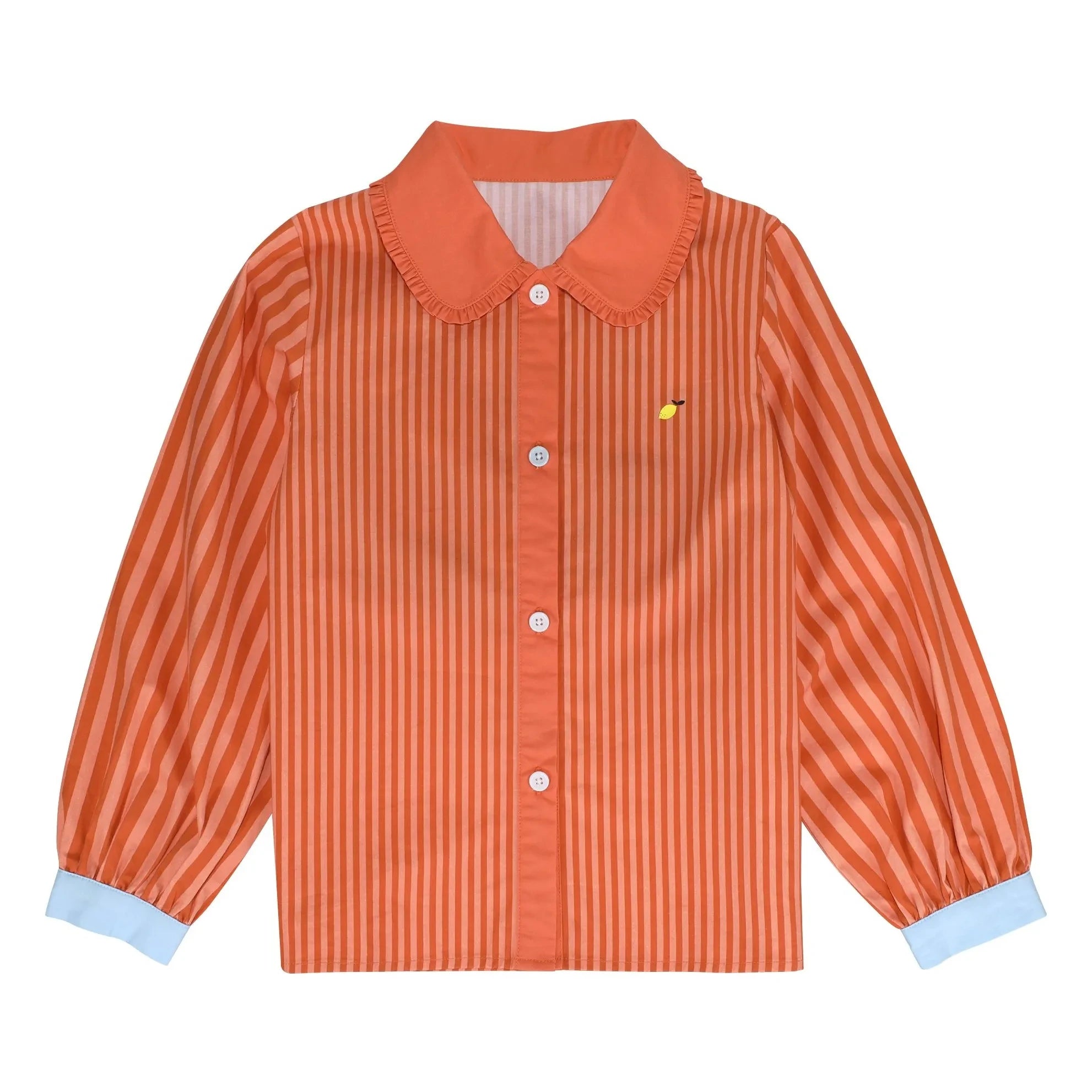 Sticky Lemon - Striped Lemon Shirt | Orange