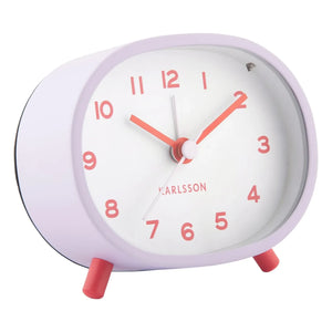 Present Time - Elegant Alarm Clock | Purple