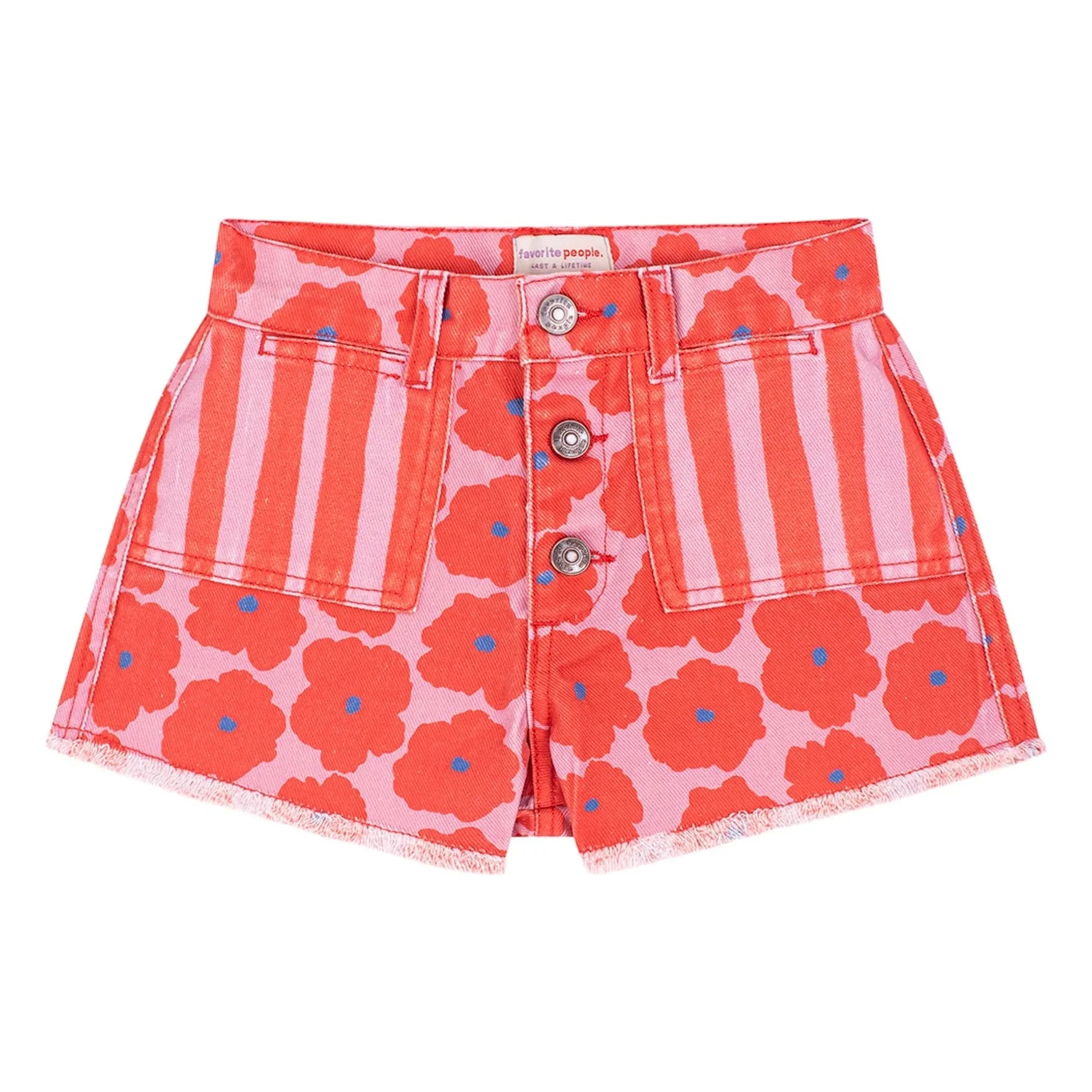 Favorite People - Short Neapolitan Floral | Red