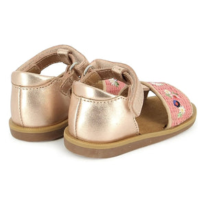 Pom d'Api - Air Natur Fleurs sandals | Pink