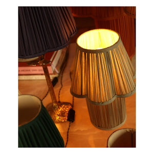 Doing Goods - Myra Silk Table Lamp | Sage