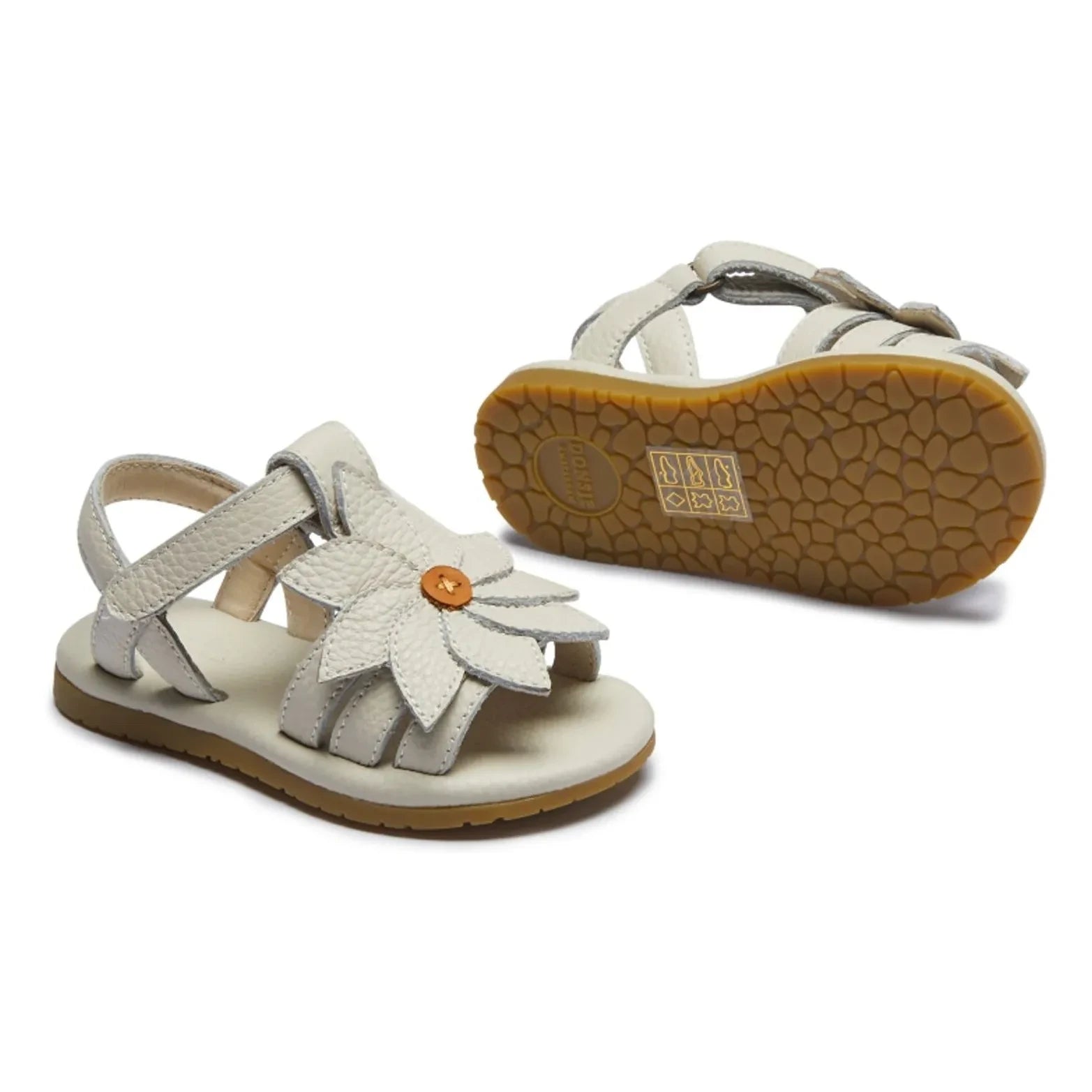 Donsje - Jiles Fields Marguerite Sandal | White