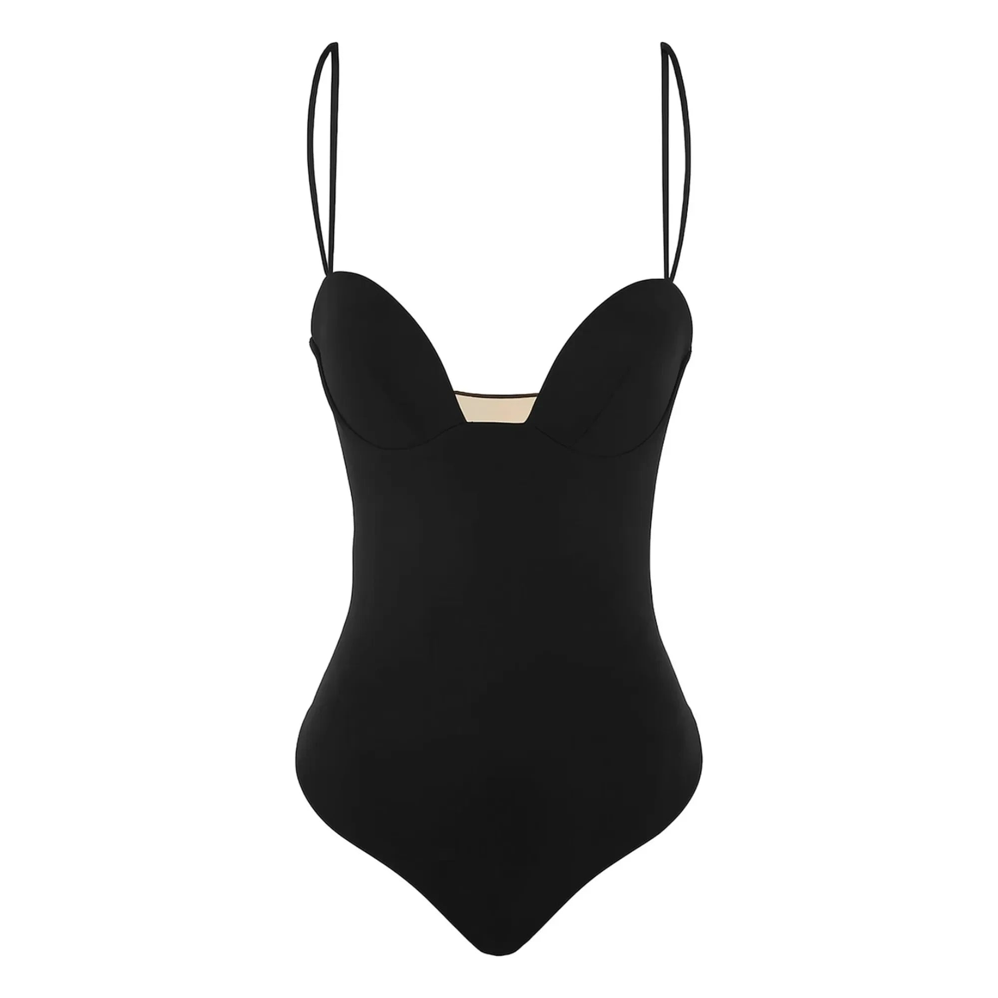Vanessa Sposi - One-piece Balconette Swimsuit | Black