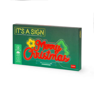 Legami - Merry Noel Noel LED Neon Sign - It's a Sign