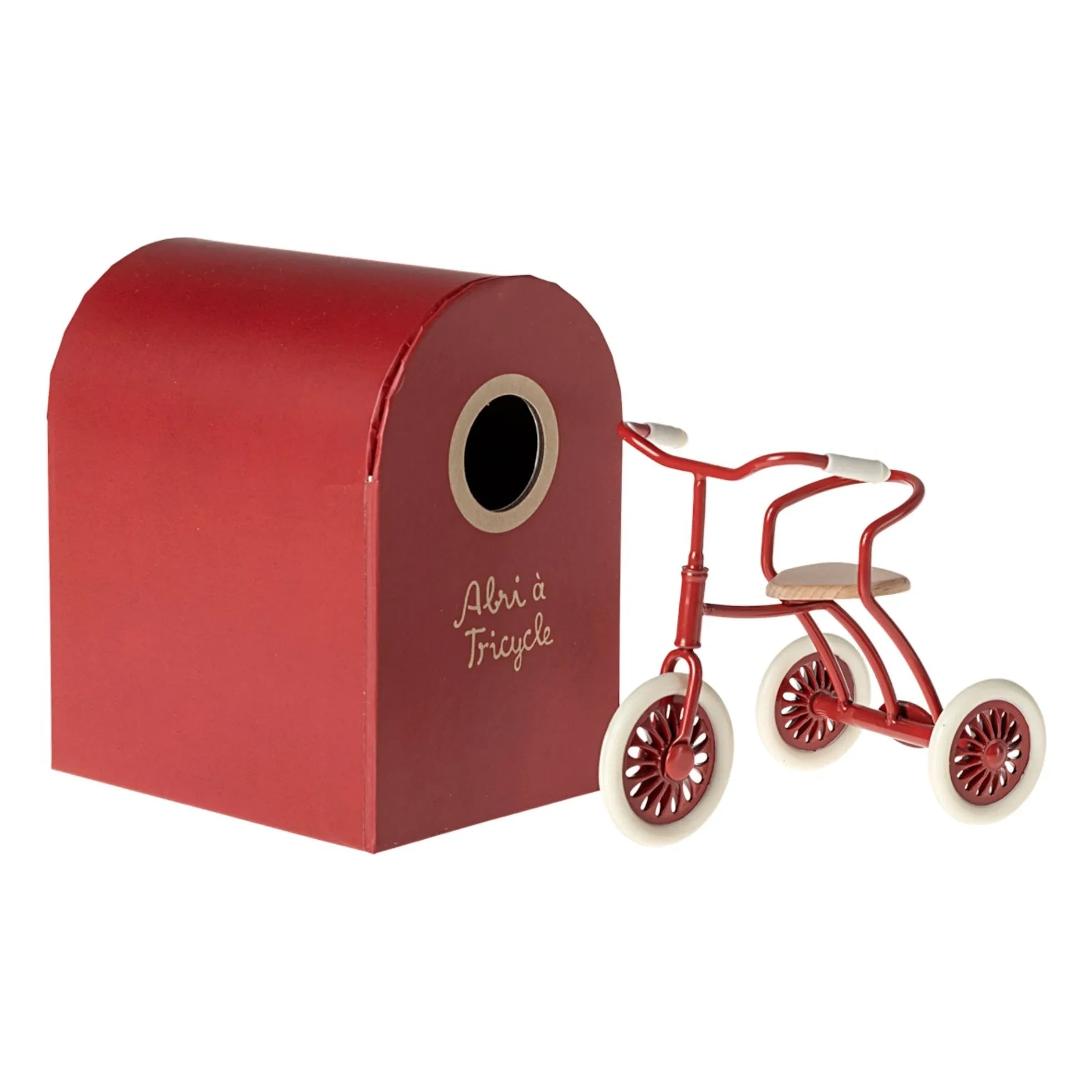 Maileg - Tricycle and Shelter | Red