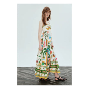 Alémais - Paradiso Linen Dress | Ecru