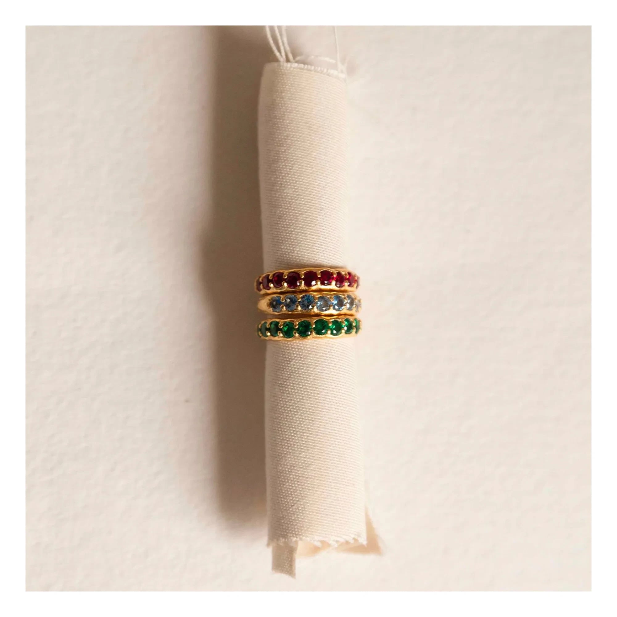 Alhaja - Dolores Ring | Blue