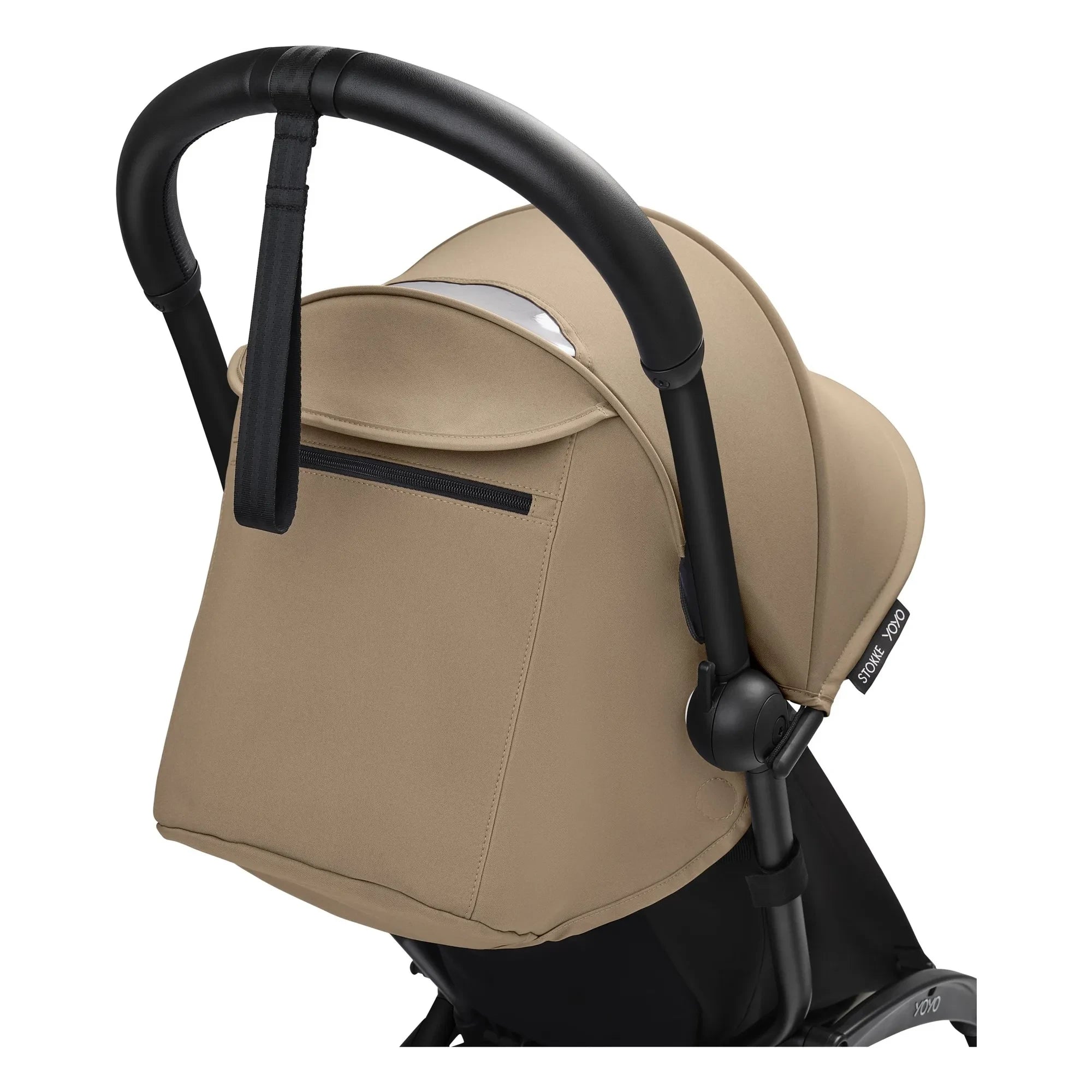 Stokke® - YOYO³ 6+ Baby Stroller Black Frame | Toffee
