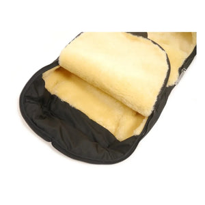 Kaiser - Premium Sheepskin Footmuff | Black