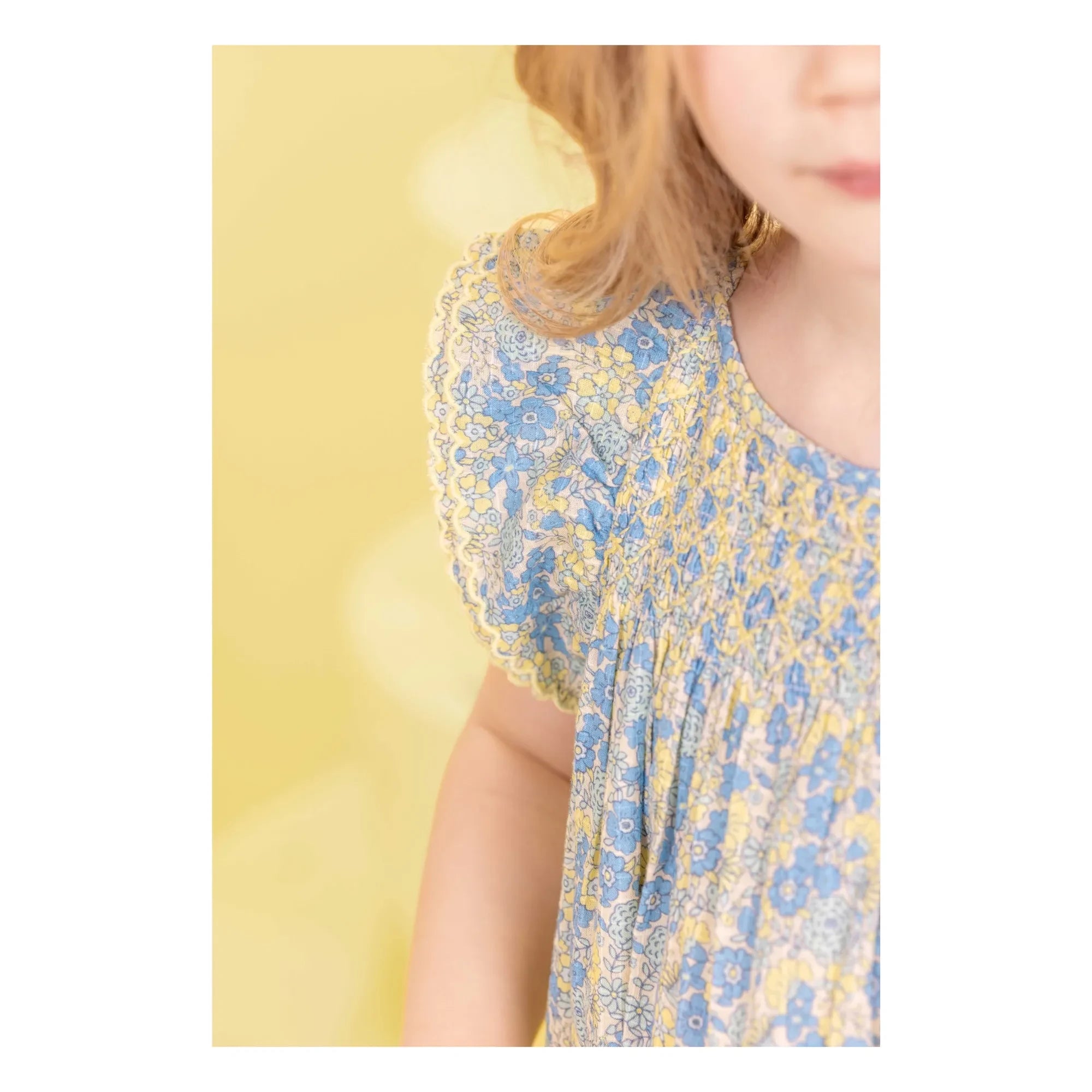 Bonton - Nena Fleurie Dress | Blue