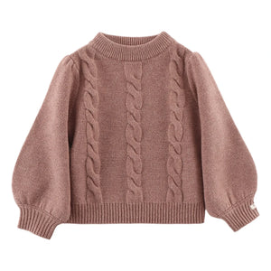 Donsje - Niena Merino Wool Sweater | Terracotta