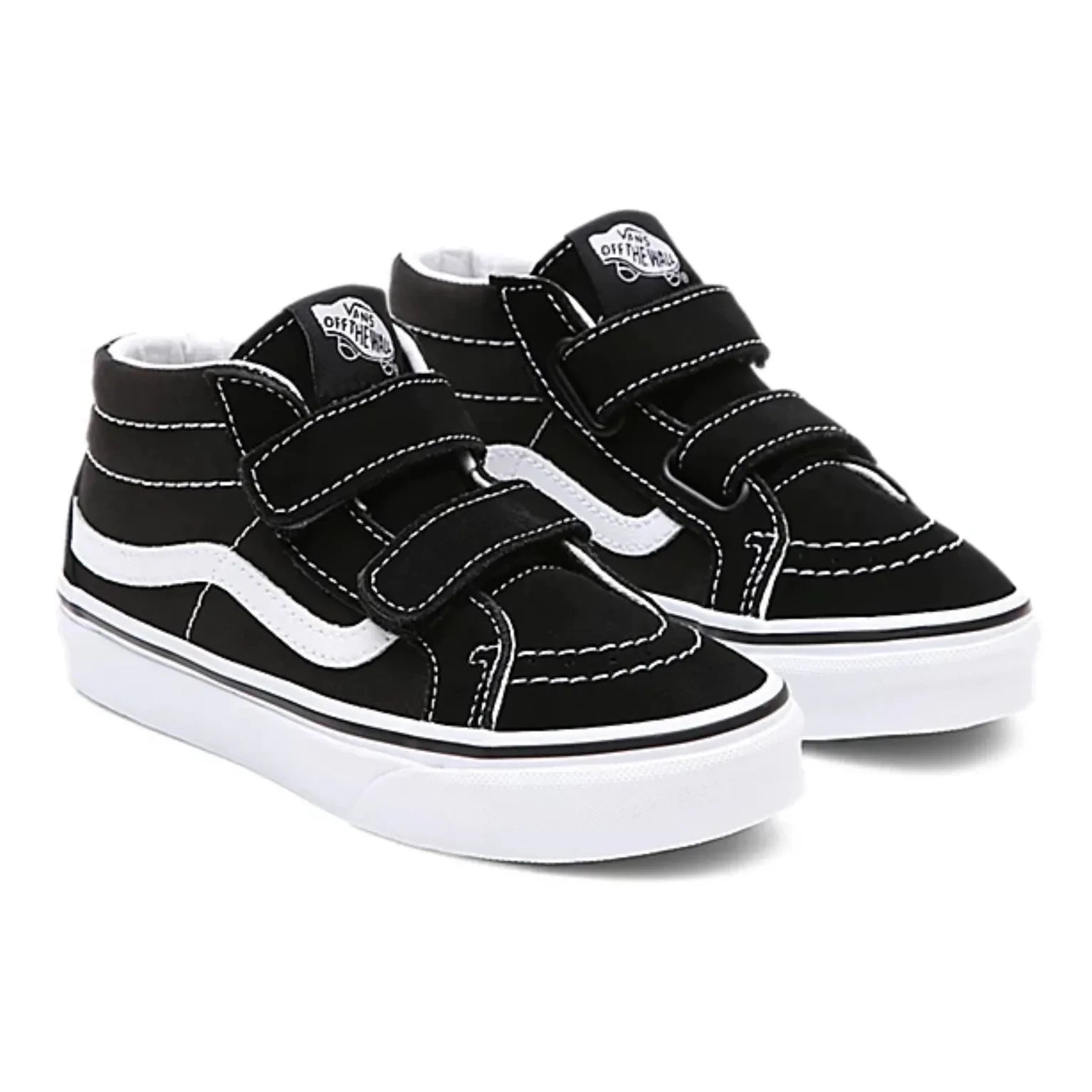 Vans - SK8-Mid Reissue Velcro Sneakers | Black