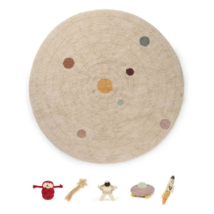 Lorena Canals - Solar System Play Rug | Beige