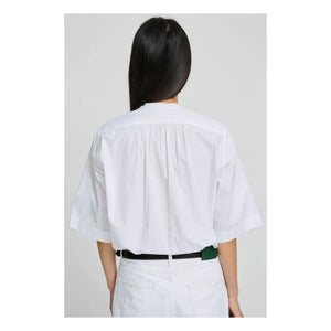 Laurence Bras - Blouse Magrita Short Cotton | White