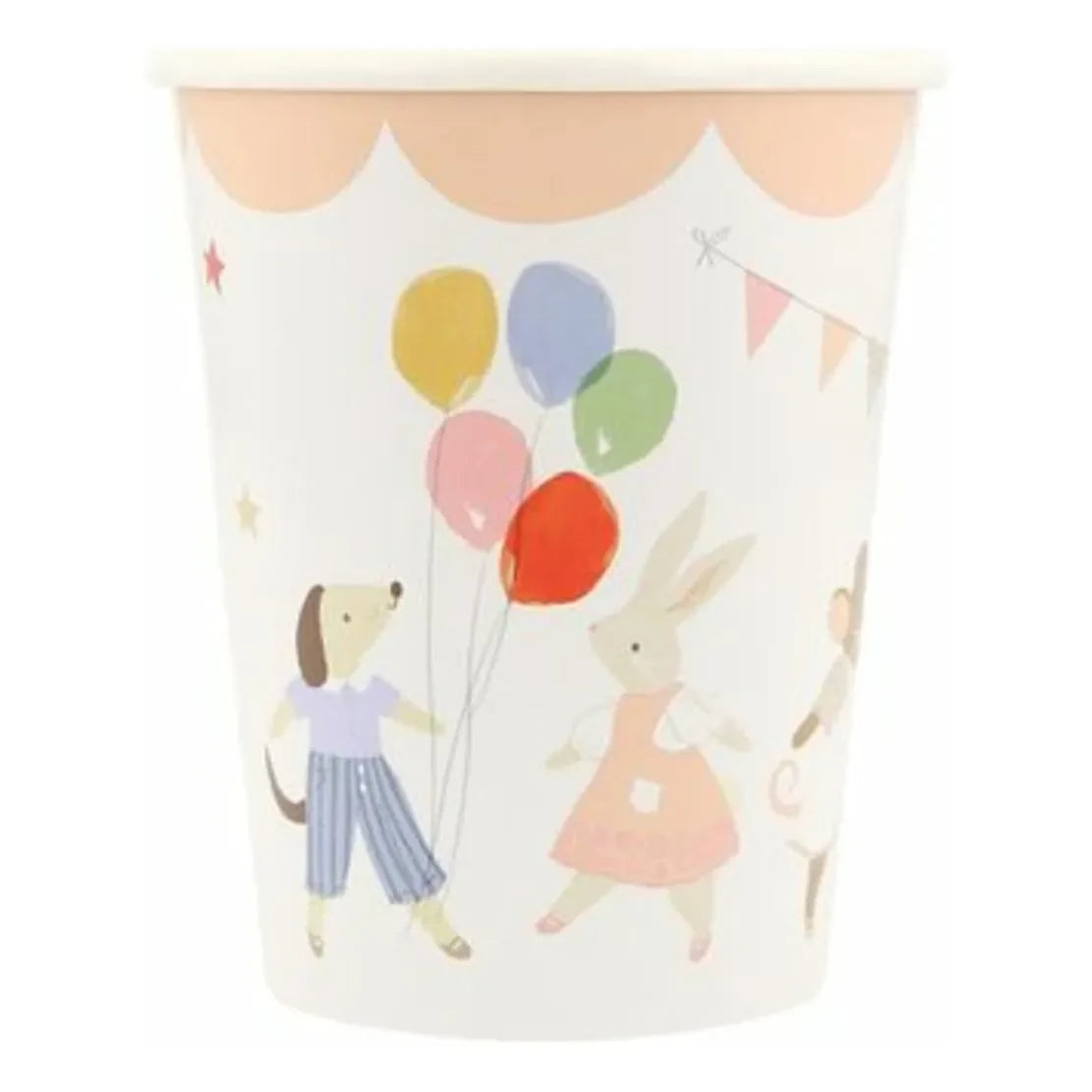 Meri Meri - Animal Friends Birthday Cups - Set of 8