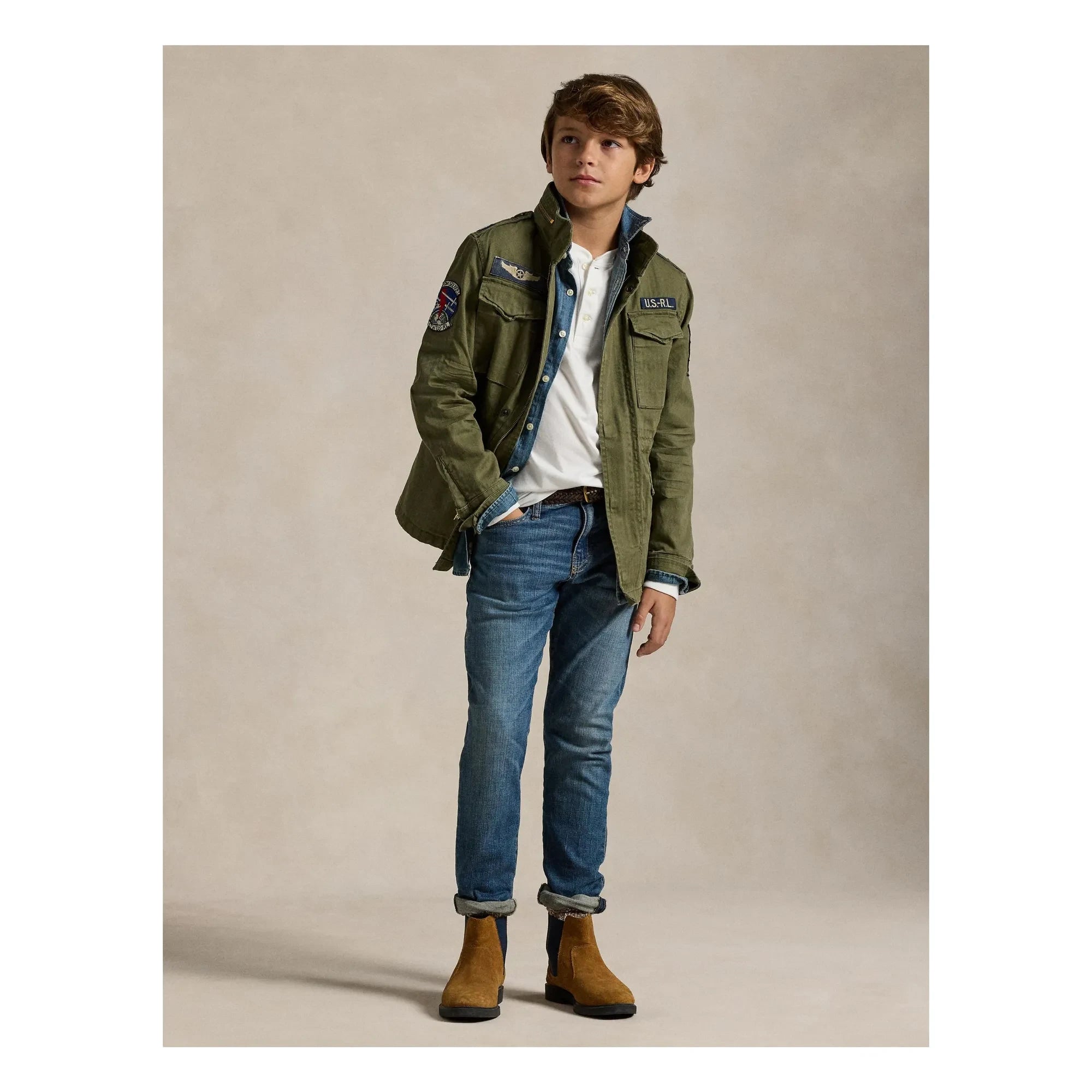 Ralph Lauren - Slim Sullivan Jeans | Stonewashed Denim