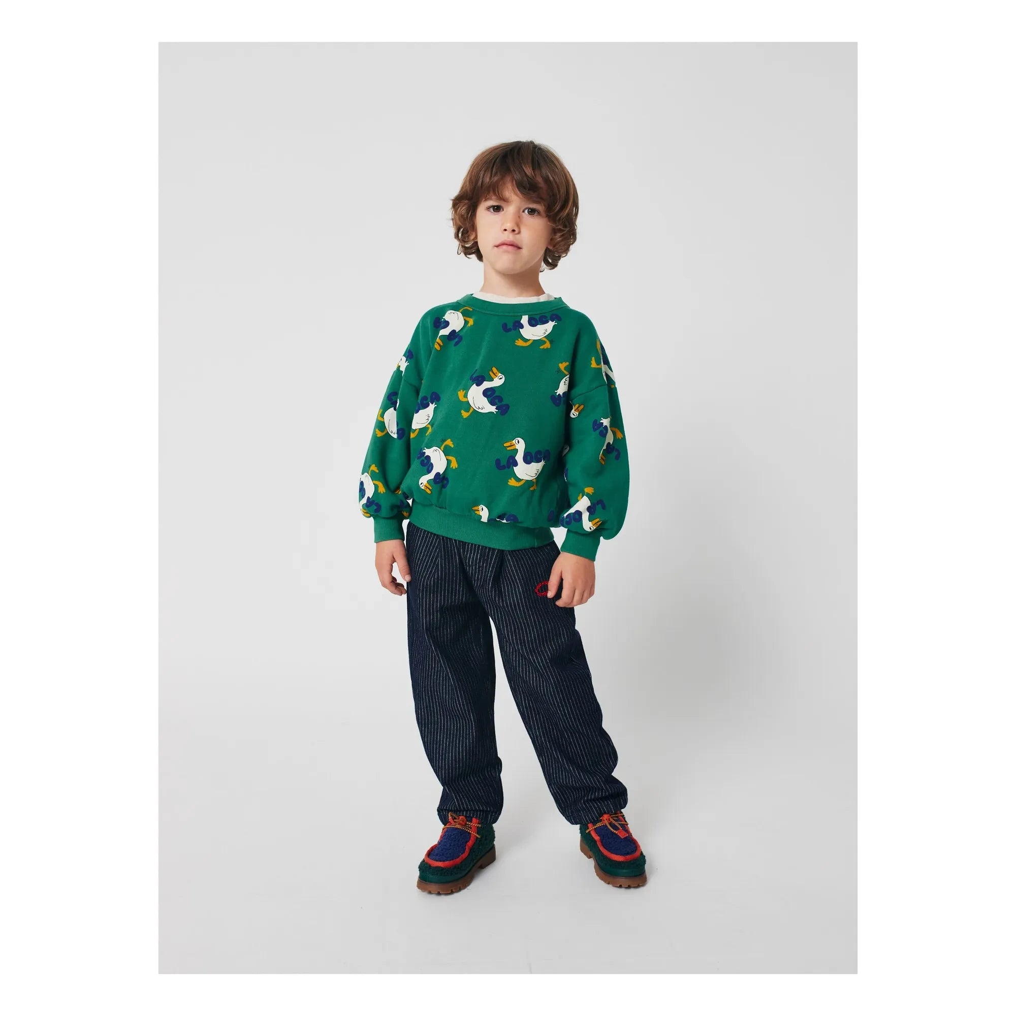 Bobo Choses - Wallabee Sherpa Tarzı Derby Ayakkabılar - Bobo Choses x Camper | Yeşil