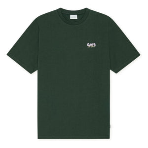 Les Deux - Café T-shirt | Dark green