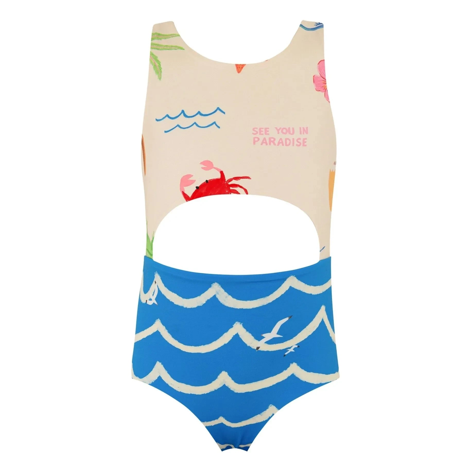 Pepita & Me - Abi Beach Swimsuit | Blue