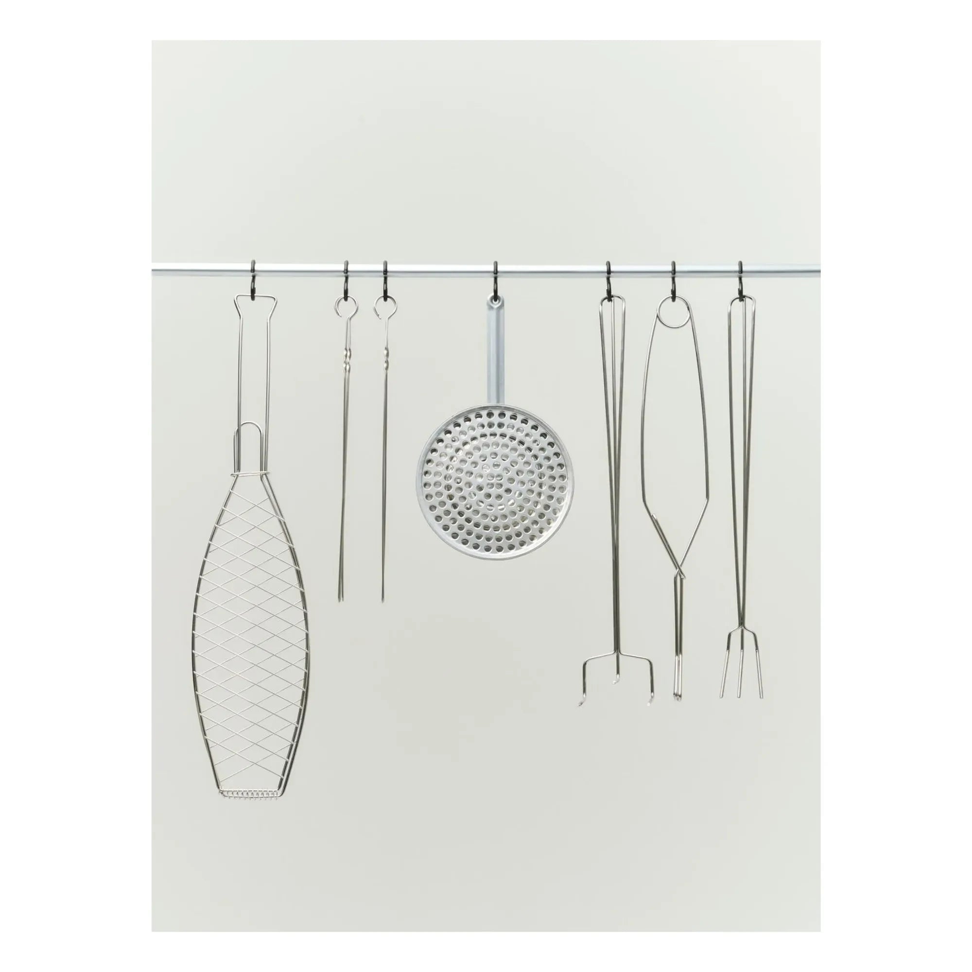 Hay - Outdoor Market Barbecue Skewers, Jasper Morrison - Set of 2 | Steel