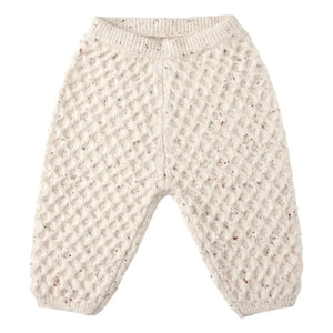 Rylee + Cru - Chiné Knit Pants | Ecru