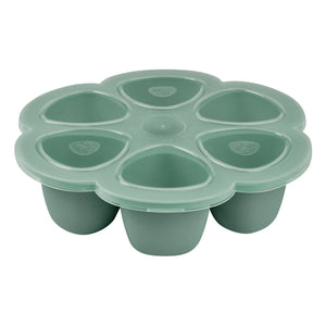 Béaba - Silicone Multi-Compartment Mold - 6 x 90 ml | Sage