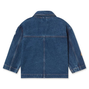 Tinycottons - Pommes Denim Ceket | Mavi