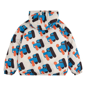 Bobo Choses - Reversible Recycled Fiber Waterproof Jacket | White
