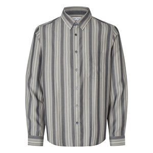 Samsoe Samsoe - Sayan Shirt | Gray-Green