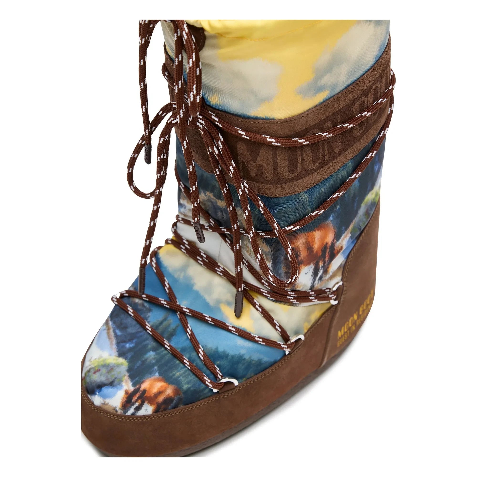 Moon Boot - MB x Guest in Residence Icon Postcard Boots | Chocolate