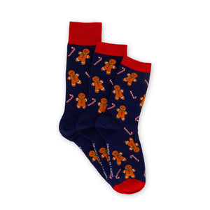 Legami - Medium Gingerbread Socks Adults - A Perfect Fit!