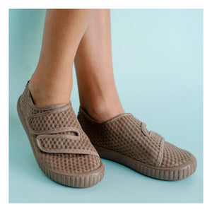 Grech & Co - Scratch Play Recycled Fiber Sneakers | Sand Brown